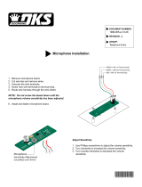 DKS  Microphone Retro-Fit Kit  User manual
