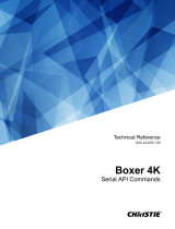 Christie Boxer 4K20 Technical Reference