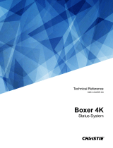 Christie Boxer 4K30 Technical Reference