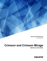 Christie Crimson HD31 Technical Reference