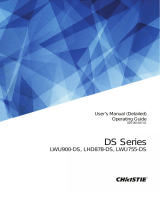 Christie Christie LHD878-DS User manual