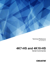 Christie 4K10-HS Technical Reference