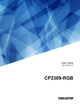 Christie CP2309-RGB User manual