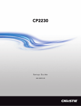 Christie CP2230 User manual