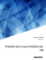 Christie FHD554-XZ-HR User manual