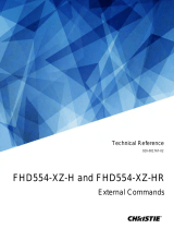 Christie FHD554-XZ-HR Technical Reference