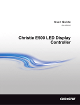 Christie LED012-AP User manual