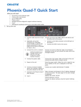 Christie Phoenix Quad-T User manual