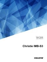 Christie CineLife IMB-S3 User manual