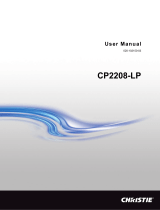 Christie CP2208-LP User manual