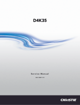 Christie D4K35 User manual