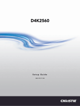 Christie D4K2560 User manual