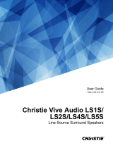 Christie LA3 line array loudspeaker User manual