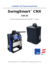 Nice HySecurity SwingSmart CNX Swing Gate Operator Installation guide