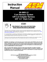 AEM 30-3805-12 Operating instructions