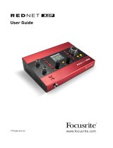 Focusrite Pro RedNet X2P User guide