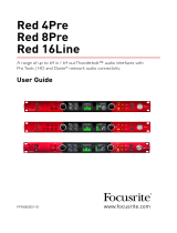 Focusrite Pro Red 8Pre User manual