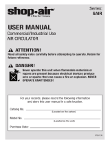 Shop-Air 1033000 User manual