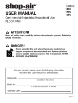 Shop-Air 119D-58CB-SS User manual