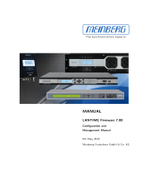 Meinberg LANTIME M900/PTP User manual