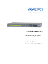 Meinberg LANTIME M300 User manual