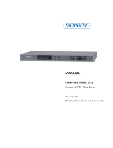 Meinberg LANTIME M600 User manual