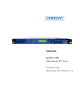 Meinberg SyncFire 1100 User manual