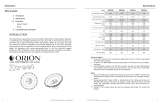 Orion ZTW104S Owner's manual