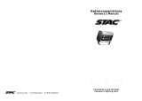 STAC Bed CL8LE D E 898 Owner's manual