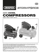 Draper 2hp Air Compressor Operating instructions