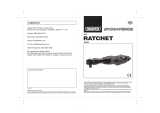 Draper Storm Force Air Ratchet Operating instructions