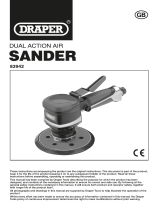 Draper Dual Action Sander, 150mm Operating instructions