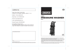 Draper Pressure Washer Operating instructions