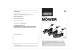 Draper 500mm Petrol Mower Operating instructions
