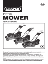 Draper 460mm Self Propelled Petrol Mower Operating instructions