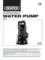 Draper Submersible Dirty Water Pump Operating instructions