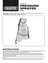 Draper Pressure Sprayer Operating instructions