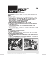 Draper Drill Powered Pump Operating instructions