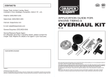 Draper Engine Timing/Overhaul Kit Operating instructions