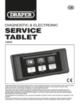Draper Wireless Diagnostic and Electronic Service Tablet Operating instructions