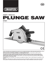 Draper 165mm Plunge Saw Operating instructions