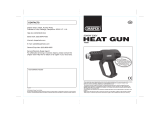 Draper Hot Air Gun Operating instructions