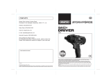 Draper Storm Force 20V Cordless Impact Driver - Bare Operating instructions