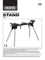 Draper Extending Mitre Saw Stand Operating instructions