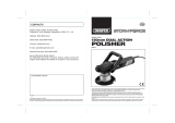Draper Storm Force Dual Action Polisher, 150mm, 900W Operating instructions