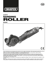Draper Sanding Roller, 310W Operating instructions