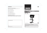 Draper 12 Speed Floor Standing Drill Operating instructions