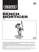 Draper 1/2" Bench Morticer Operating instructions