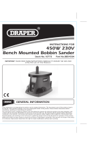 Draper Oscillating Spindle Sander, 450W Operating instructions
