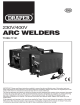 Draper ARC Welder, 160A Operating instructions